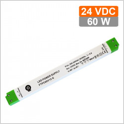 LED nábytkový napájací zdroj 24V-60W IP20 FTPC60V24-S
