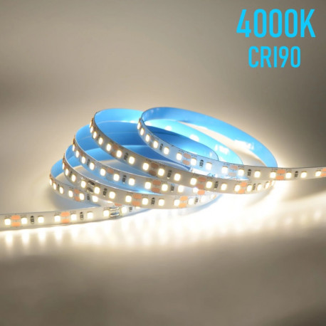 Flexibilný LED pás LS 120LED SMD2835 15W 1520Lm Natural White 12V CRI90 10mm L4chip