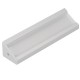 Rohový hliníkový profil pre LED pásy CORNER14 s vnútornou šírkou pre nalepenie LED pásov 14mm