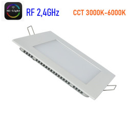 LED Panel RF2,4GHz Square 17x17cm 12W CCT 3000K-6000K MiLight