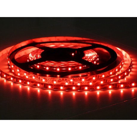 Flexibilný LED pás LS 60LED SMD3528 4,8W 120Lm Red 12V ECONOMIC 8mm