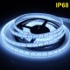 Flexibilný LED pás 120LED SMD2835 15W 1540 Lumenov studená biela farba 6000-6500K v silikónovej tube IP68
