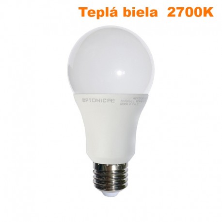 LED žiarovka E27 A60 15W 1320Lm Teplá biela 2700K OPTONICA