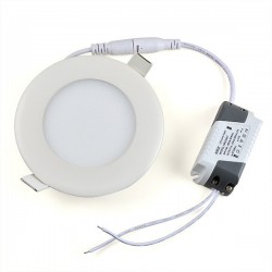 LED panel Round 120mm 6W 390Lm Natural White BRG
