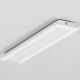 Hliníkový profil pre LED pásy GROOVE10 - zápustný 24x7mm - biely