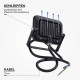 LED SMD reflektor 10W 850Lm Cold White OPTONICA 5880