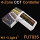 RF prijímač pre riadenie LED pásov CCT 2x6A (10A) DC12/24V MiLight FUT035
