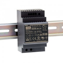 LED napájací zdroj 24V-60W Mean Well HDR-6024 DIN