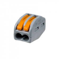 WAGO svorka bezskrutková 2x0,08-2,5mm/2x0,08x4mm-222-412