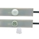 Pohybový spínač PIR so senzorom súmraku do AL profilu DC12-24V 6A RL-BM612D
