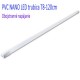 LED trubica T8 120cm 18W 1800Lm PVC-NANO Naturálna biela masterLED