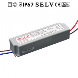 LED napájací zdroj 24V-100W IP67 Global Leader Power GPV-100-24E