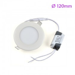 Kruhový zápustný LED panel 6W 540Lm Denná biela 4000K LUMENIX