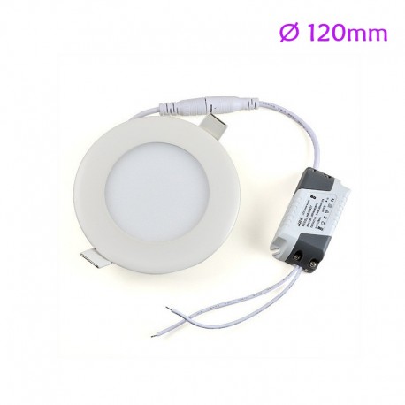Kruhový zápustný LED panel 6W 540Lm Denná biela 4000K LUMENIX