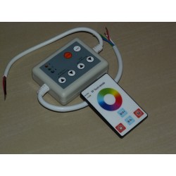 RGB controller - RF Touch remote 12-24VDC 12A