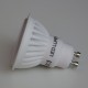 Keramická LED žiarovka GU10 10LED SMD2835 7W 630 Lumenov Naturálna biela 4000K  LED line®