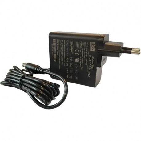 Zástrčkový napájací zdroj 24V 65W Mean Well NGE65E24-P1J