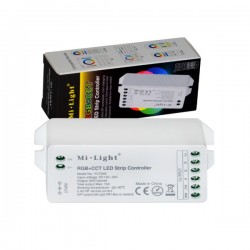 RF prijímač pre riadenie LED pásov RGB+CCT 5x6A (15A) MiLight FUT045