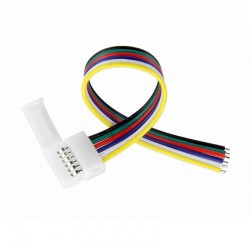 Konektor LS RGB+CCT (6-pin)-12mm-plastový klip