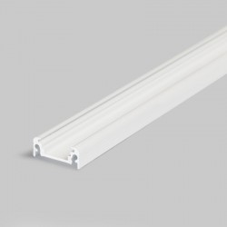 Hliníkový profil pre LED pásy SURFACE10 (20x8) - biely lakovaný