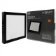 LED Panel Square 29,5x29,5cm 24W 2640Lm Natural White prisadený čierny ecolight