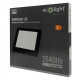 LED Panel Square 29,5x29,5cm 24W 2640Lm Natural White prisadený čierny ecolight