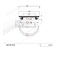 Hliníkový profil pre LED pásy ARC12 - surový hliník