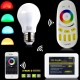 E27 RGB+CCT 6W 550Lm RF controller 2,4GHz MiLight