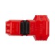 Klik T-konektor 2-Wire 0,35-0,75mm 300V 10A