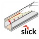 Hliníkový profil prisadený 18,8 x 18,6mm SMART16 anodovaný hliník