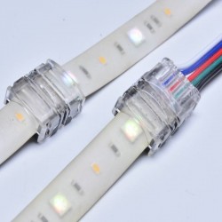 Klik konektor-spojka RGBW-LED pás/Napájací vodič-Hippo-M