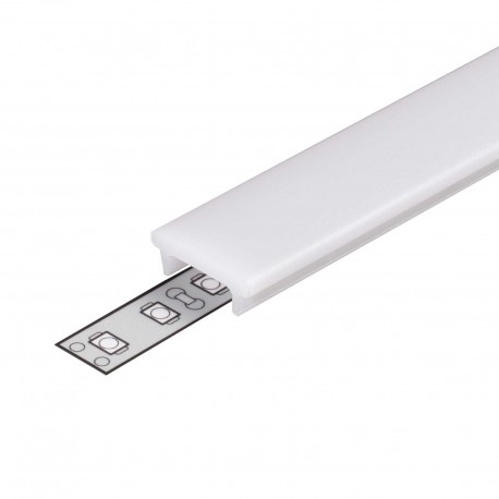 Difúzor pre profil FLOOR12 naklikávací - mliečny