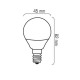 LED žiarovka E14 G45 6W 554 Lumenov Teplá biela alebo Denná biela LEDLUMEN