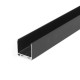 Hliníkový profil pre LED pásy - konštrukčný VARIO30-08 Black