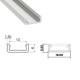Hliníkový profil pre LED pásy LUMI-D 16x6,3mm - biely