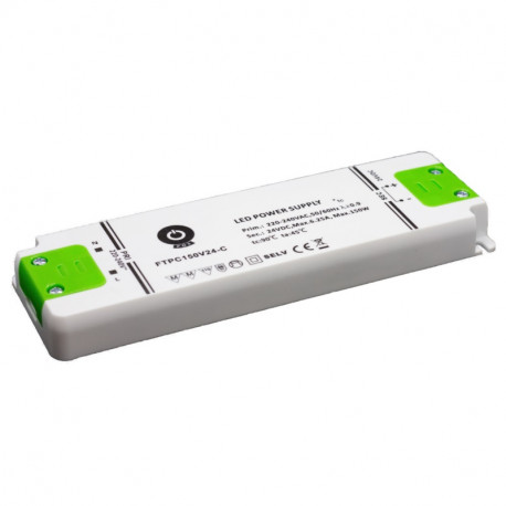 LED nábytkový napájací zdroj 24V-150W IP20 FTPC150V24-C