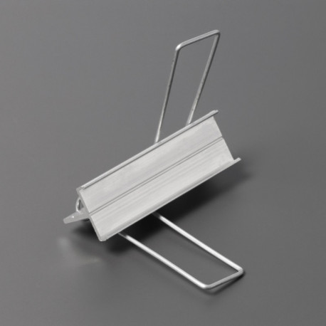 Montážny úchyt X - pružina pre hliníkové profily FLAT8, SUR10, COR10, GRO10, BACK10, DEEP