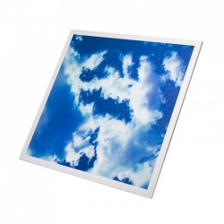 LED panel 60x60cm s motívom oblohy 3D-SKY OPTONICA 45W 1000 Lumenov Studená biela farba svetla