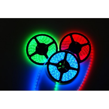 LS RGB 60LED SMD5050 (6 chips in 1) 14,4W 12V (IP65 by drip gum)