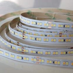Flexibilný LED pás 192LED/m CCT SMD2835 (96LED CW+96LED WW) 21W/m 24V 10mm