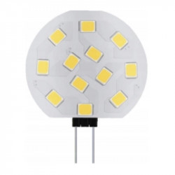 G4 12LED SMD2835 3W 300Lm Warm White 12V AC/DC ecolight
