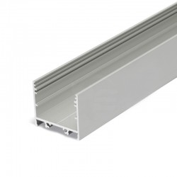 Hliníkový profil pre LED pásy - konštrukčný VARIO30-02 ELOX 2m-tyč