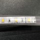 Zmršťovacia bužírka pre LED pásy šírky 8mm - transparentná