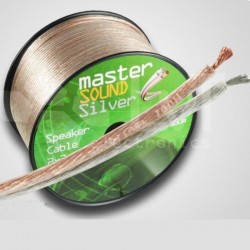 Dvojlinka 2x2,5mm Transparent masterSOUND