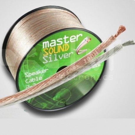 Dvojlinka 2x2,5mm Transparent masterSOUND