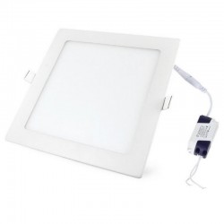 Zápustný štvorcový LED panel OPTONICA 18W Natural White 225x225mm