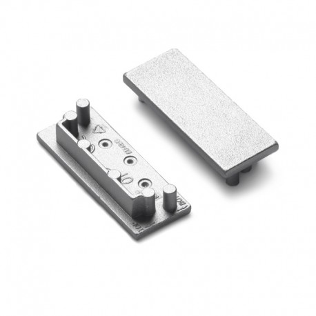 Koncovky pre hliníkový profil VARIO30 - 01-plastové/pár