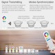 LED stropné svietidlo 12W RGB+CCT Downlight-integrated controller MiLight FUT071