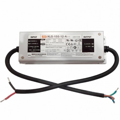 LED napájací zdroj 12V-150W IP65 Mean Well-XLG-150-12-A