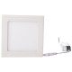 Zápustný štvorcový LED panel 18W 1480Lm Teplá biela farba svetla 3000K MILIO
